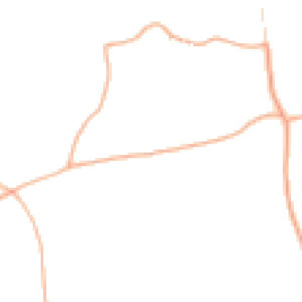 Daytime road noise heatmap for EX17 1BD