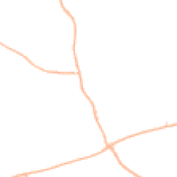 Daytime road noise heatmap for EX17 1BW
