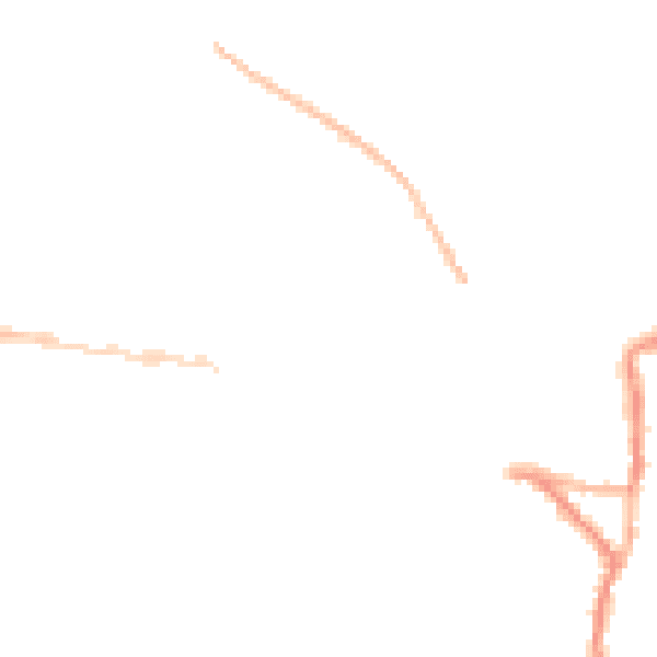 Night-time road noise heatmap for EX17 2AA