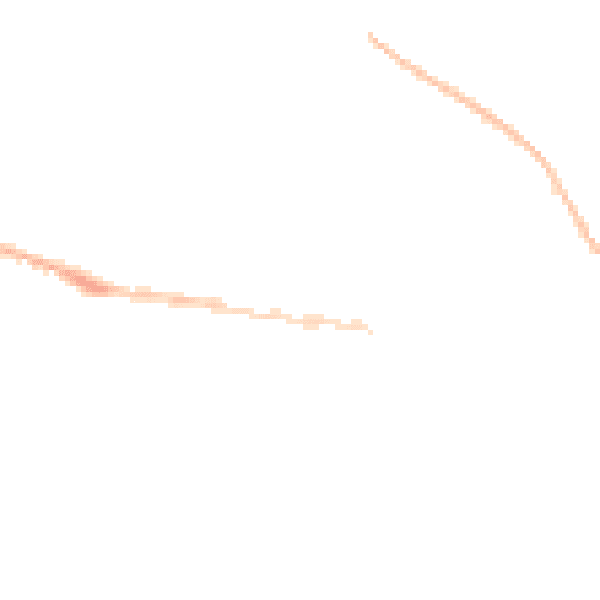 Night-time road noise heatmap for EX17 2FU