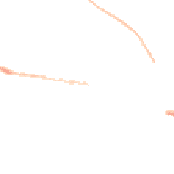 Night-time road noise heatmap for EX17 3AG