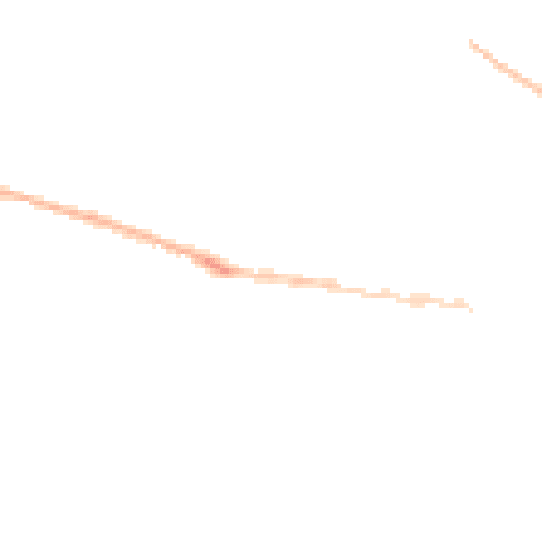 Night-time road noise heatmap for EX17 3LA