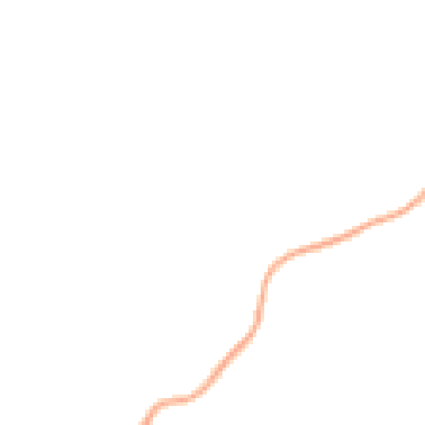 Night-time road noise heatmap for EX17 4AG