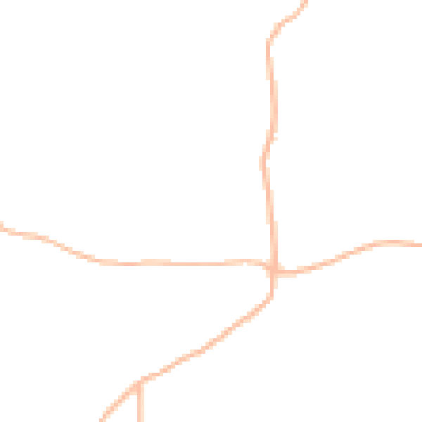 Daytime road noise heatmap for EX17 4HG