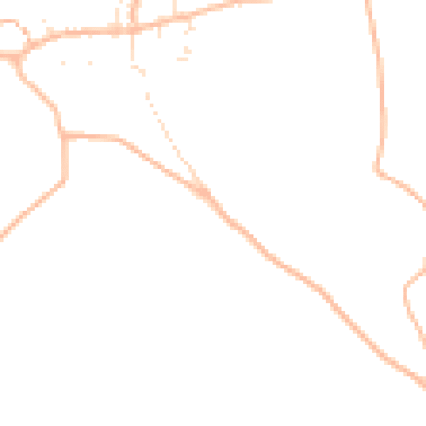 Daytime road noise heatmap for EX17 4JR