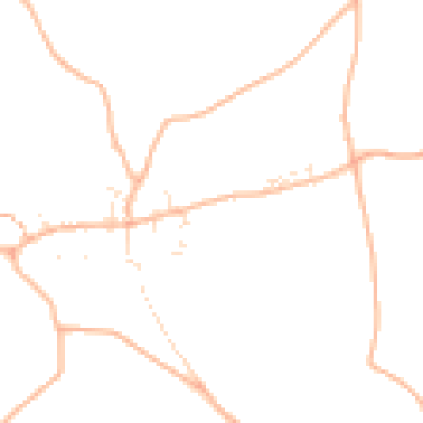 Daytime road noise heatmap for EX17 4JX