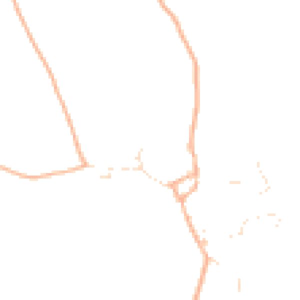 Daytime road noise heatmap for EX17 4LX