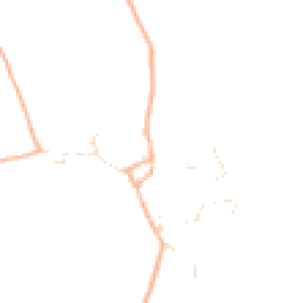 Daytime road noise heatmap for EX17 4ND