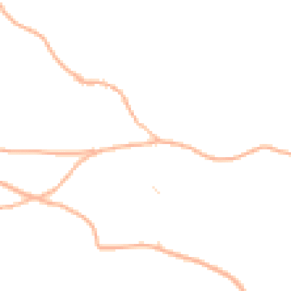 Daytime road noise heatmap for EX17 4PD