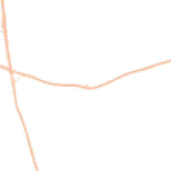 Daytime road noise heatmap for EX17 5AU