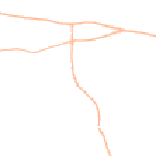 Daytime road noise heatmap for EX17 5EP