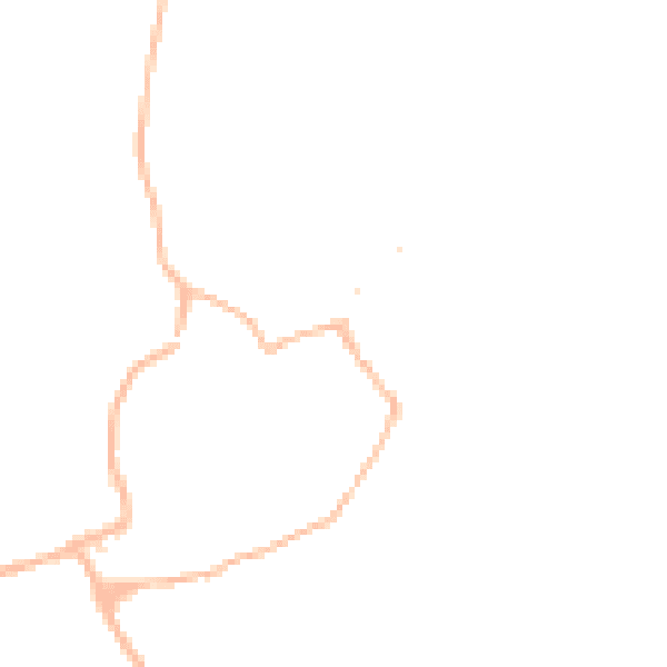 Daytime road noise heatmap for EX17 5JN