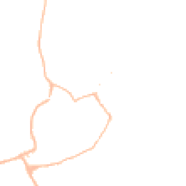 Daytime road noise heatmap for EX17 5JW