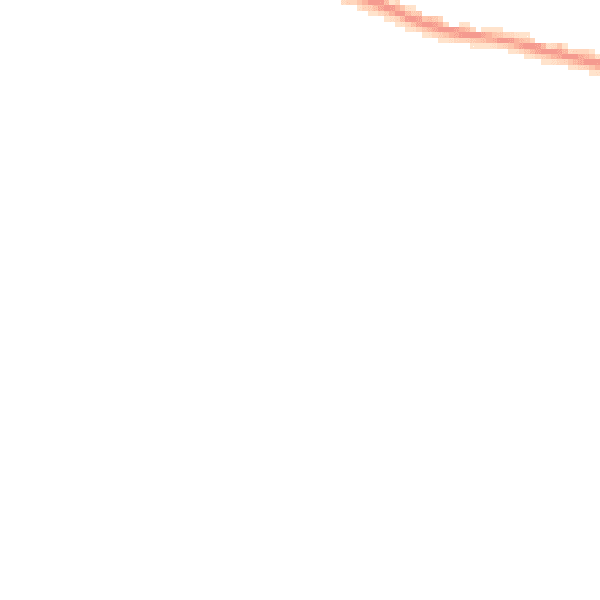 Night-time road noise heatmap for EX17 5LA