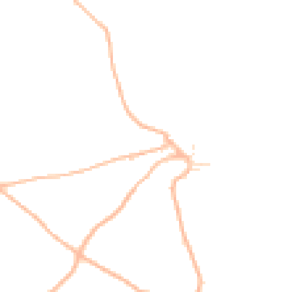 Daytime road noise heatmap for EX17 6AT