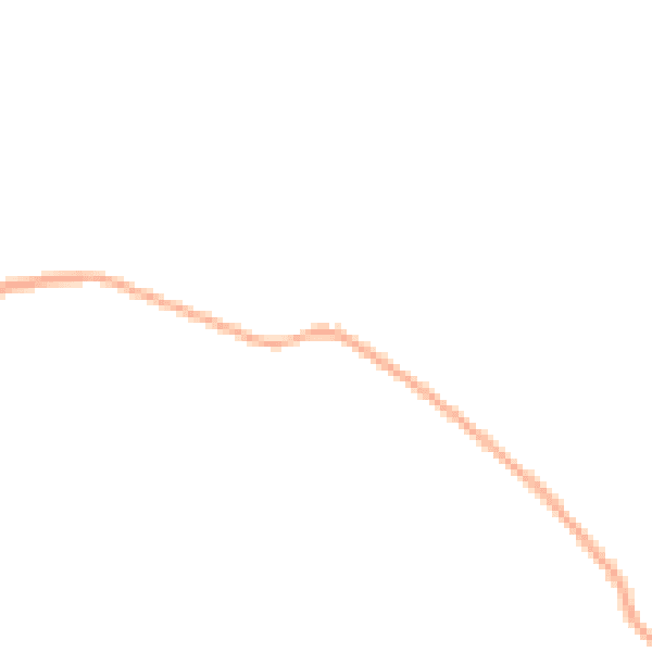 Night-time road noise heatmap for EX17 6BD