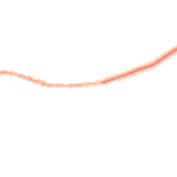 Night-time road noise heatmap for EX17 6HJ