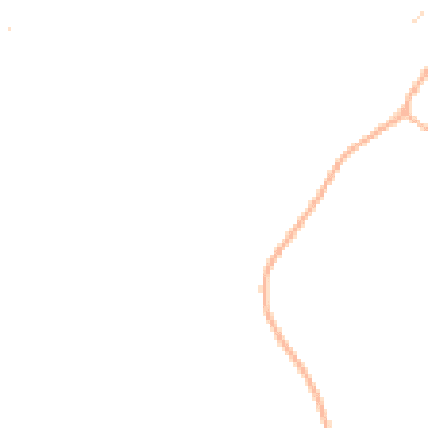 Daytime road noise heatmap for EX17 6HZ
