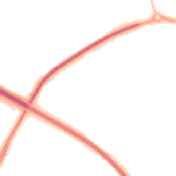 Night-time road noise heatmap for EX2 0AR