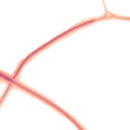 Night-time road noise heatmap for EX2 0AS