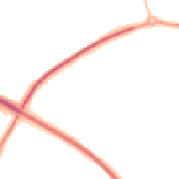 Night-time road noise heatmap for EX2 0AT