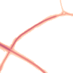 Night-time road noise heatmap for EX2 0BR