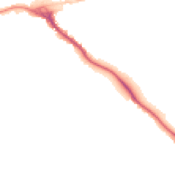 Night-time road noise heatmap for EX2 4DP