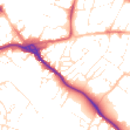 Daytime road noise heatmap for EX2 4HF