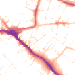 Daytime road noise heatmap for EX2 4HJ