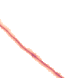 Night-time road noise heatmap for EX2 4RZ