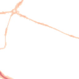 Night-time road noise heatmap for EX2 4TH