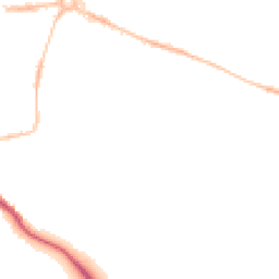Night-time road noise heatmap for EX2 4TQ