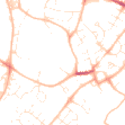 Daytime road noise heatmap for EX2 5DS