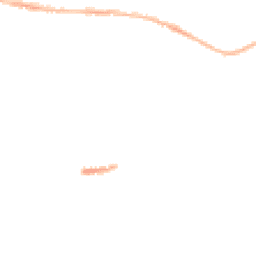 Night-time road noise heatmap for EX2 5GZ