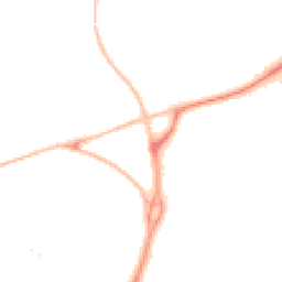 Night-time road noise heatmap for EX2 5QA