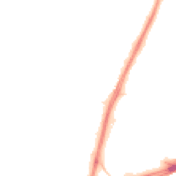 Night-time road noise heatmap for EX2 5RR