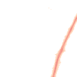 Night-time road noise heatmap for EX2 5RZ