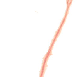 Night-time road noise heatmap for EX2 5SA