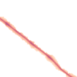 Night-time road noise heatmap for EX2 6BG