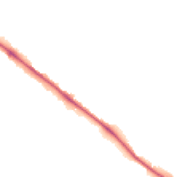 Night-time road noise heatmap for EX2 6DZ