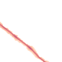 Night-time road noise heatmap for EX2 6EG