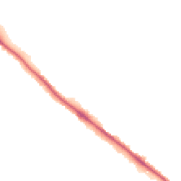 Night-time road noise heatmap for EX2 6EH