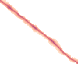 Night-time road noise heatmap for EX2 6FN