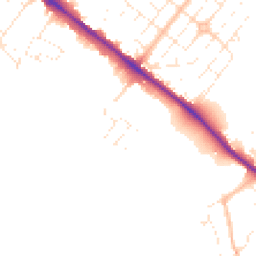Daytime road noise heatmap for EX2 6GB