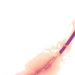Night-time road noise heatmap for EX2 7AH