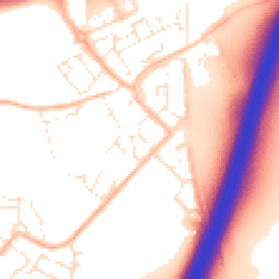 Daytime road noise heatmap for EX2 7AT