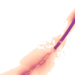 Night-time road noise heatmap for EX2 7DJ