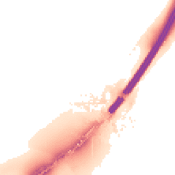 Night-time road noise heatmap for EX2 7DY