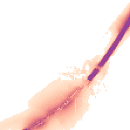 Night-time road noise heatmap for EX2 7DZ