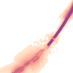Night-time road noise heatmap for EX2 7ED
